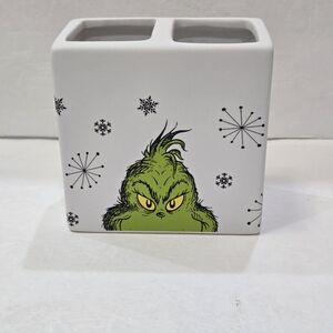 The Grinch Christmas Ceramic Toothbrush Holder Dr Suess